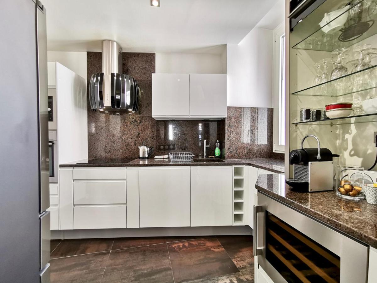 Luxury Baquis Apartment นีซ ภายนอก รูปภาพ